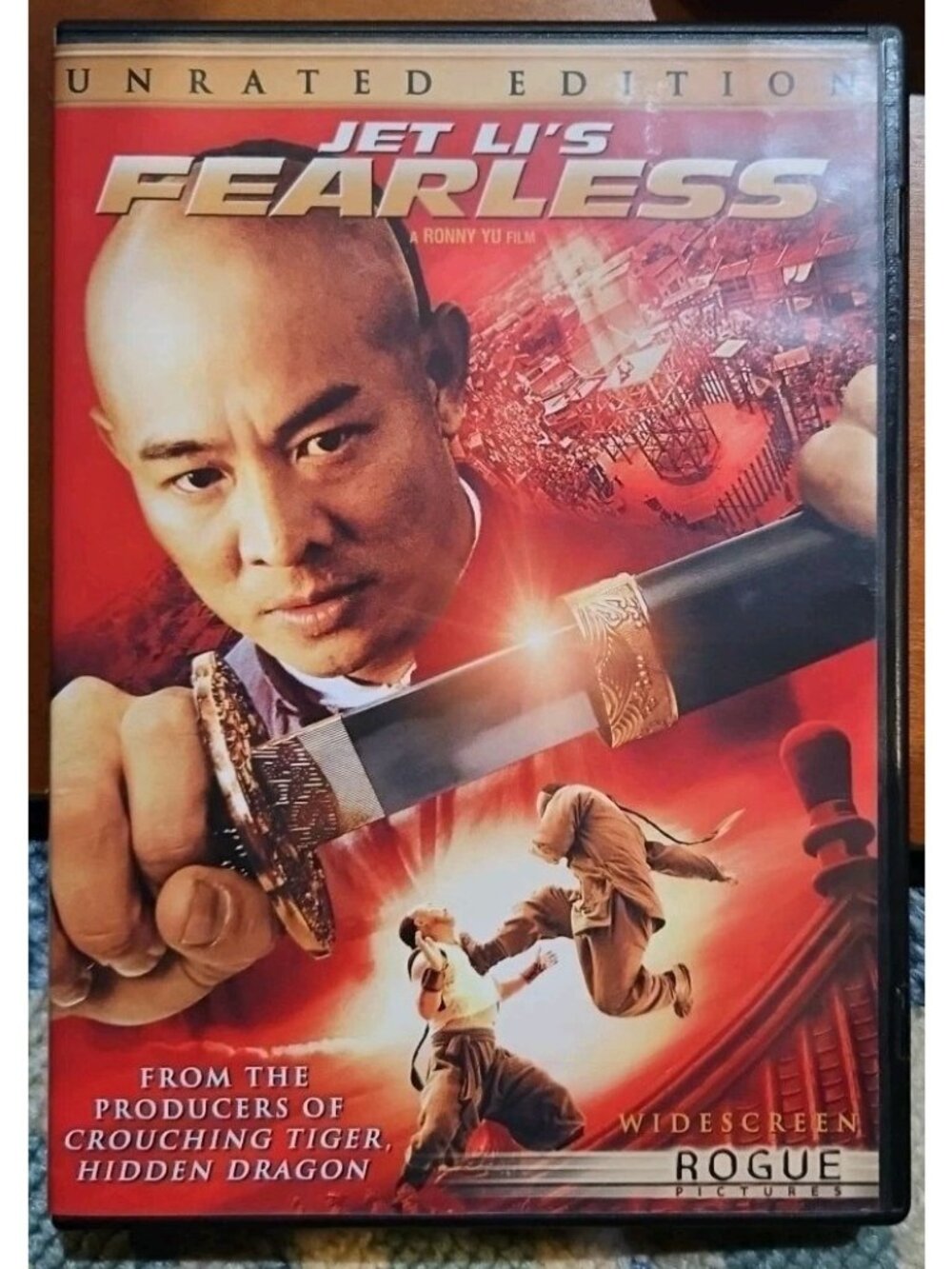 Jet Li's Fearless (DVD, 2006) New Sealed